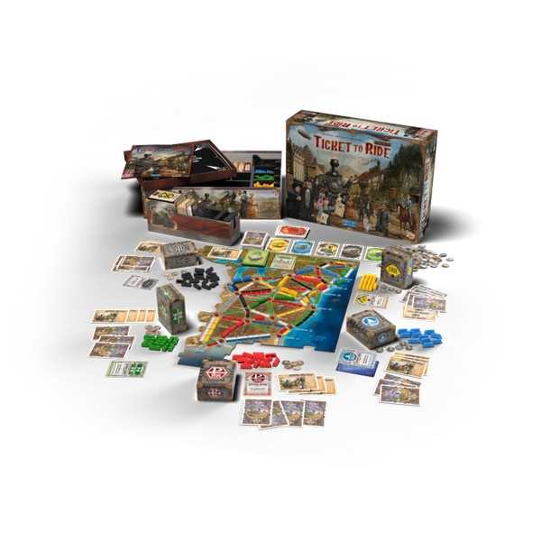 Ticket to Ride Legacy Legends of the West Board Game